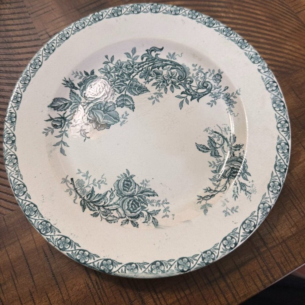 French Ceramic Plate - Family Collection